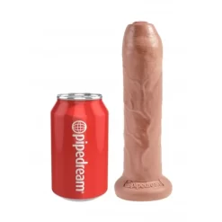 King Cock Slide Skin 7" -Magasin discount de jouets sexuels king cock uncut 7 17cm tan 2