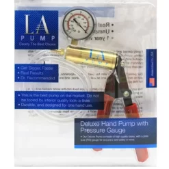 LA Pump Pompe Deluxe En Métal Avec Jauge -Magasin discount de jouets sexuels la pump pompe deluxe en metal avec jauge 2