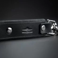 Mr S Leather Short Leach -Magasin discount de jouets sexuels laisse courte en cuir 3