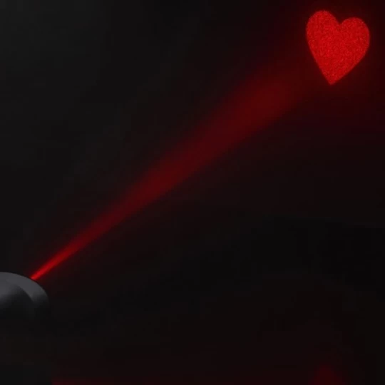 XR Brands Plug Laser Heart L 2 XR Brands Plug Laser Heart L – Image 2