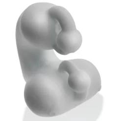 Oxballs MEATLOCKER Full Cover Chastity White Ice -Magasin discount de jouets sexuels meatlocker full cover chastity white ice 4