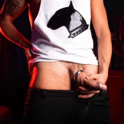 Mega Donut C-Ring Steel 15mm X 8mm -Magasin discount de jouets sexuels mega donut c ring ssteel size 15mm x 8mm 4