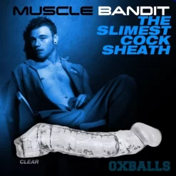 Oxballs MUSCLE BANDIT Cocksheath Clear