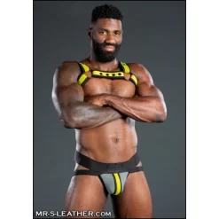 Neo Air Mesh Jock Gris/Jaune 11 Neo Air Mesh Jock Gris/Jaune -Magasin discount de jouets sexuels neo air mesh jock gris jaune 5