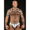 Neo Bold Bulldog Harness Blanc