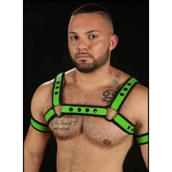 Neo Bold Bulldog Harness Lime