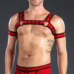 Neo Bold Bulldog Harness Rouge