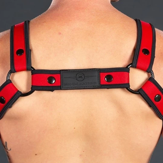 Neo Bold Bulldog Harness Rouge 5 Neo Bold Bulldog Harness Rouge – Image 5