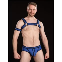 Neo Bold Bulldog Harness Royal