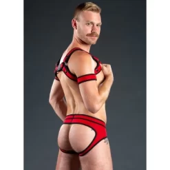 Neo Bold Full Access Brief Rouge -Magasin discount de jouets sexuels neo bold full access brief rouge 5