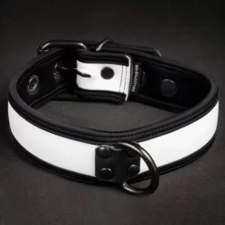 Neo Bold Puppy Collar Blanc