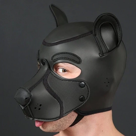NEO FRISKY Puppy Hood Noir 1 NEO FRISKY Puppy Hood Noir