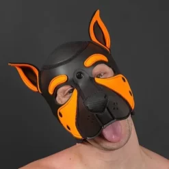 NEO FRISKY Puppy Hood Orange -Magasin discount de jouets sexuels neo frisky puppy hood orange 2