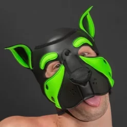 NEO FRISKY Puppy Hood Vert Lime -Magasin discount de jouets sexuels neo frisky puppy hood vert lime 2