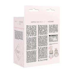 Nipple Suction Set Medium - Transparent -Magasin discount de jouets sexuels nipple suction set medium transparent 4