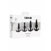Sono No. 80 - 4-Piece Butt Plug Set - Black