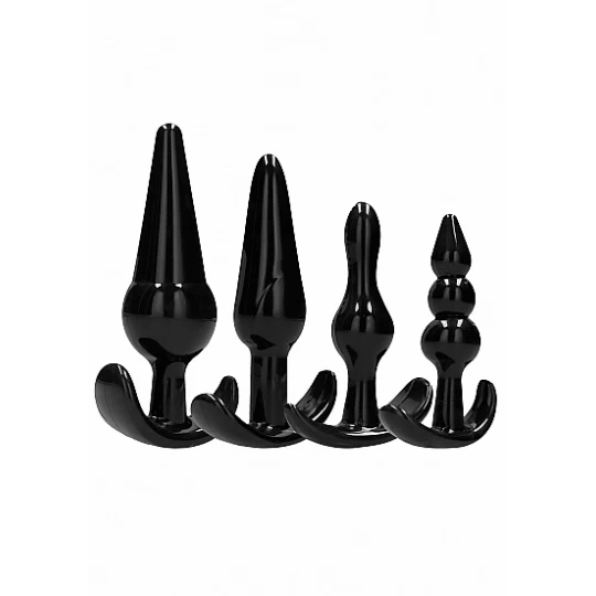 Sono No. 80 - 4-Piece Butt Plug Set - Black 3 Sono No. 80 - 4-Piece Butt Plug Set - Black – Image 3