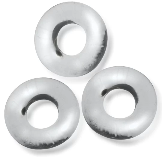 Oxballs OX FAT WILLY Pack De 3 Cockrings Clear 2 Oxballs OX FAT WILLY Pack De 3 Cockrings Clear – Image 2