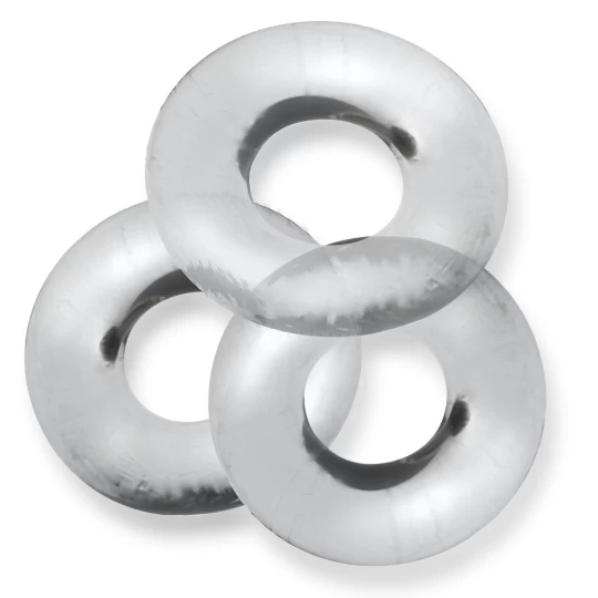 Oxballs OX FAT WILLY Pack De 3 Cockrings Clear 6 Oxballs OX FAT WILLY Pack De 3 Cockrings Clear – Image 6