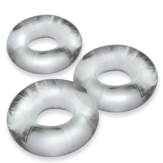 Oxballs OX FAT WILLY Pack De 3 Cockrings Clear 7 Oxballs OX FAT WILLY Pack De 3 Cockrings Clear – Image 7