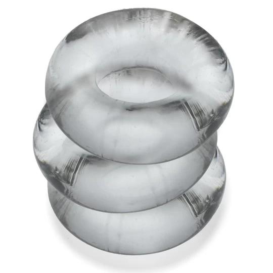 Oxballs OX FAT WILLY Pack De 3 Cockrings Clear 8 Oxballs OX FAT WILLY Pack De 3 Cockrings Clear – Image 8