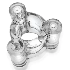 Oxballs OX HEAVY SQUEEZE Ballstretcher Clear -Magasin discount de jouets sexuels ox heavy squeeze ballstretcher clear 2
