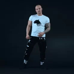 Pantalon Vinyle Bandes Blanches -Magasin discount de jouets sexuels pantalon vinyle bandes blanches 4