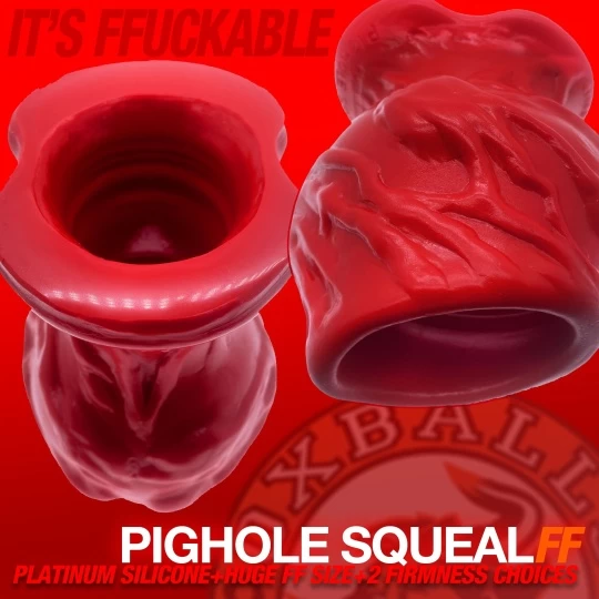 Oxballs PIG HOLE SQUEAL FF Red 2 Oxballs PIG HOLE SQUEAL FF Red – Image 2