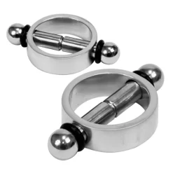 Pinces à Tetons Magnetiques Ze Pincher Black -Magasin discount de jouets sexuels pinces a tetons magnetiques ze pincher black 2