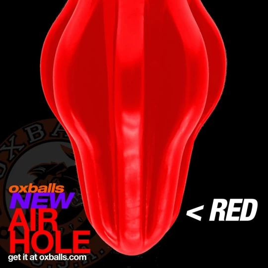 Oxballs Plug à Ailettes AIRHOLE Red 2 Oxballs Plug à Ailettes AIRHOLE Red – Image 2