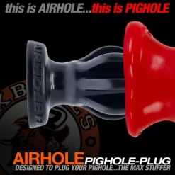 Oxballs Plug à Ailettes AIRHOLE Red 10 Oxballs Plug à Ailettes AIRHOLE Red -Magasin discount de jouets sexuels plug airhole finned red 4
