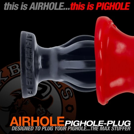 Oxballs Plug à Ailettes AIRHOLE Red 5 Oxballs Plug à Ailettes AIRHOLE Red – Image 5