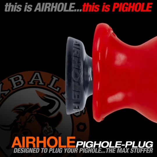 Oxballs Plug à Ailettes AIRHOLE Red 6 Oxballs Plug à Ailettes AIRHOLE Red – Image 6
