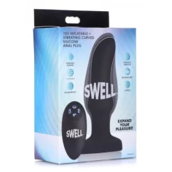 Plug Anal Gonflable Courbé Télecommande 10x -Magasin discount de jouets sexuels plug anal gonflable courbe telecommande 10x 4