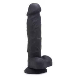 XR Brands Power Pecker 18cm Noir Gode Réaliste Silicone