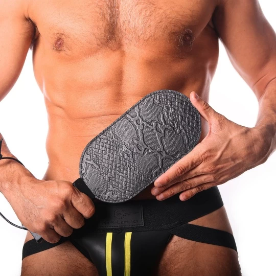 Puppy Paw Leather Paddle Jaune 8 Puppy Paw Leather Paddle Jaune – Image 8