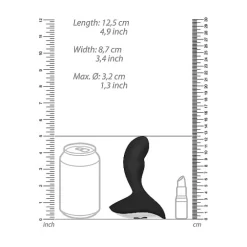 Sono Rechargeable P-Spot Stimulator - Black -Magasin discount de jouets sexuels rechargeable p spot stimulator black 9