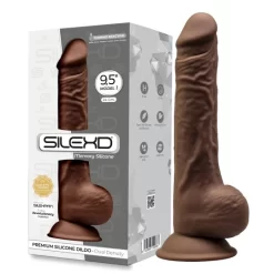 Silexd Gode Double Densité Brown 24 Cm Modèle 3 -Magasin discount de jouets sexuels sd model 3 zd01 brown box 4