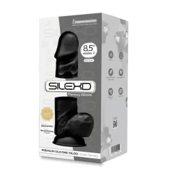 Silexd Gode Double Densité Noir 21,5 Cm Modèle 4 -Magasin discount de jouets sexuels sd model 4 dd01 black box 6