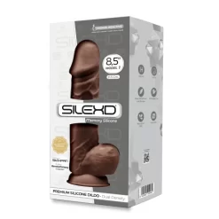 Silexd Gode Double Densité Brown 21,5 Cm Modèle 4 -Magasin discount de jouets sexuels sd model 4 dd01 brown box 5