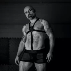 Short Sport Mesh Noir -Magasin discount de jouets sexuels short sport mesh noir 3