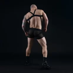 Short Sport Mesh Noir -Magasin discount de jouets sexuels short sport mesh noir 6