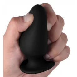 XR Brands Squeeze It Plug Anal Souple Silicone -Magasin discount de jouets sexuels squeeze it plug anal souple silicone 2