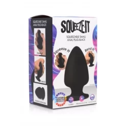 XR Brands Squeeze It Plug Anal Souple Silicone -Magasin discount de jouets sexuels squeeze it plug anal souple silicone 3