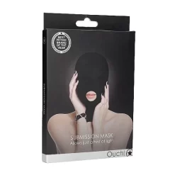 Ouch! Submission Mask Black -Magasin discount de jouets sexuels submission mask black 3