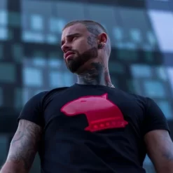 T-Shirt Pit Bull Logo Rouge -Magasin discount de jouets sexuels t shirt pit bull logo rouge 8