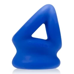 Oxballs Tri-Squeeze Ball-stretch Sling Bleu -Magasin discount de jouets sexuels tri squeeze ball stretch sling bleu 3