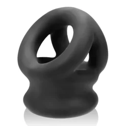 Oxballs Tri-Squeeze Ball-stretch Sling Noir -Magasin discount de jouets sexuels tri squeeze ball stretch sling noir 2