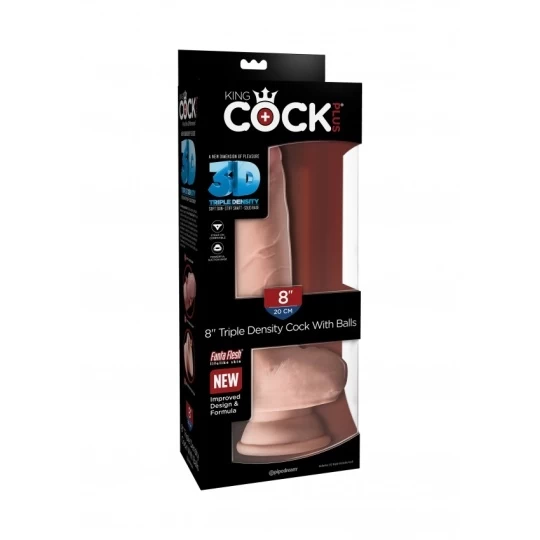 King Cock Gode Réaliste 3D COCK SWINGING BALLS 1 King Cock Gode Réaliste 3D COCK SWINGING BALLS