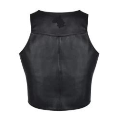 Veste En Cuir Noir Avec Logo Pit Bull -Magasin discount de jouets sexuels veste en cuir noir avec logo pit bull 2